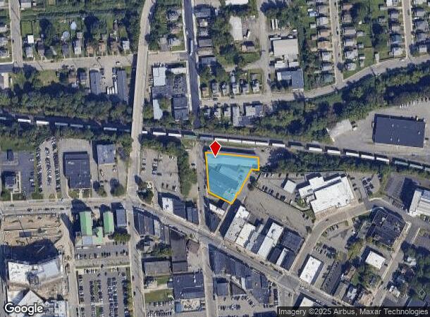  22 N Broad St, Johnson City, NY Parcel Map