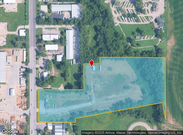 1330 N 3Rd St, Lawrence, KS Parcel Map