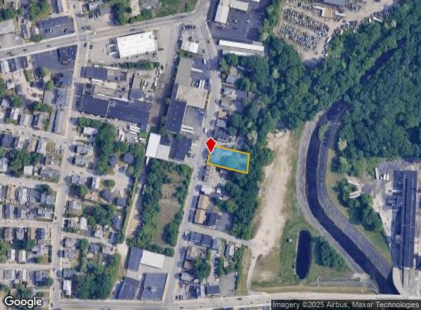  525 Pond St, Woonsocket, RI Parcel Map