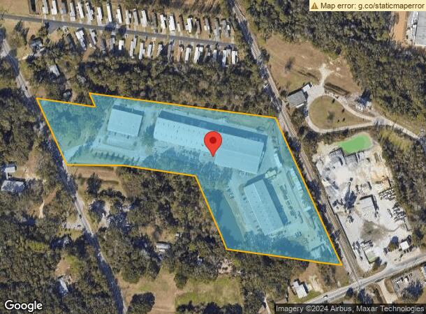  8040 N Palafox St, Pensacola, FL Parcel Map