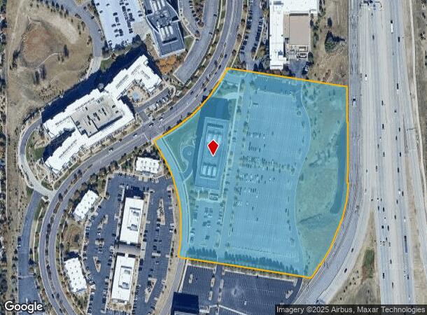 10375 Park Meadows Dr, Lone Tree, CO Parcel Map