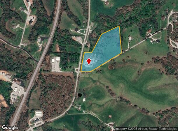 22956 Old Highway 160, Reeds Spring, MO Parcel Map