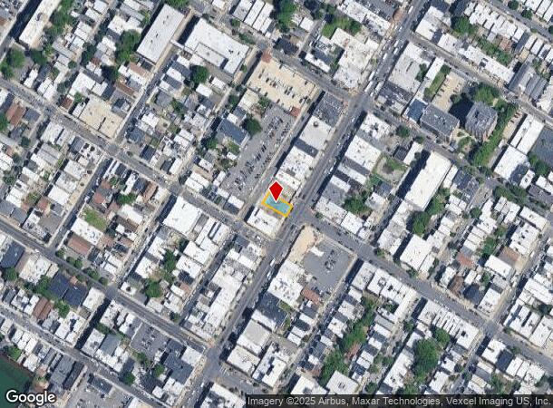  6113 Bergenline Ave, West New York, NJ Parcel Map