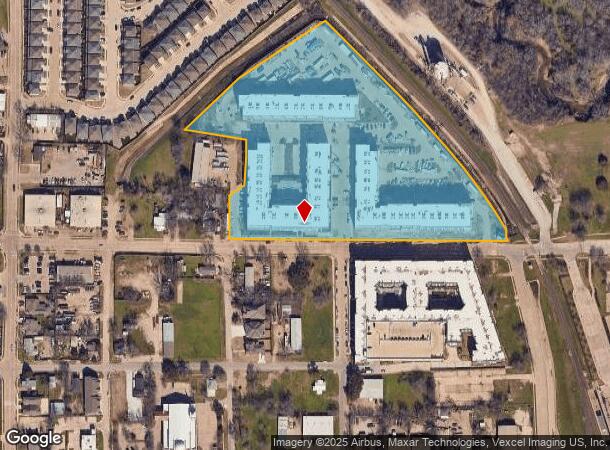 433 E College St, Lewisville, TX Parcel Map