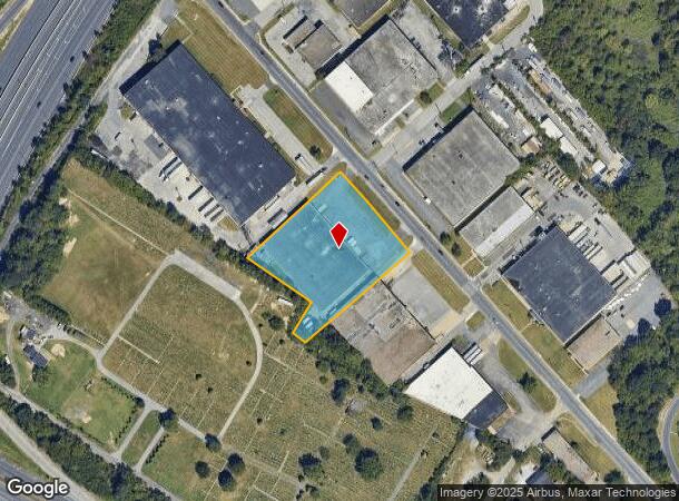  6701 Moravia Park Dr, Rosedale, MD Parcel Map