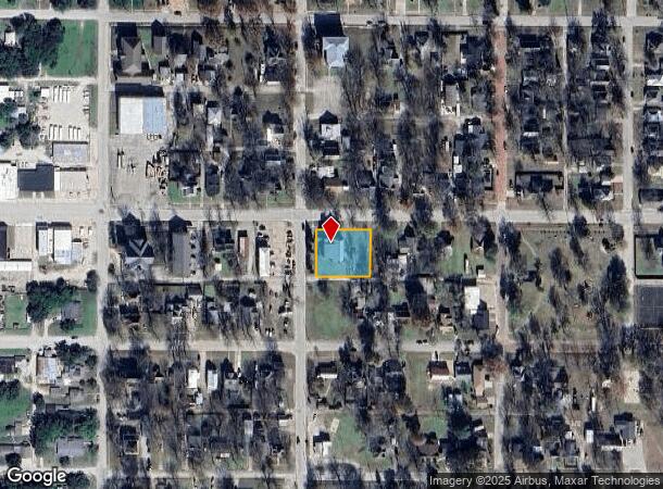 200 E 4Th Ave, Caney, KS Parcel Map