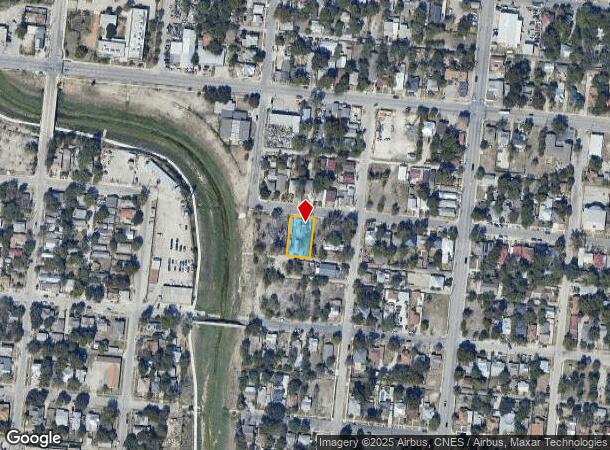 1714 W Salinas St, San Antonio, TX Parcel Map