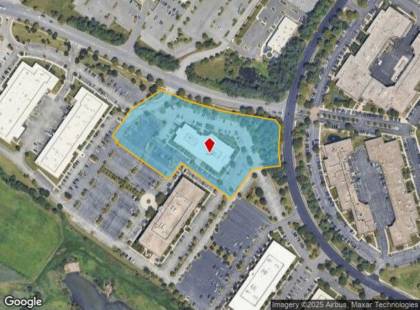 8601 Robert Fulton Dr, Columbia, MD Parcel Map
