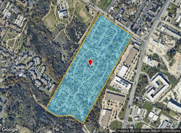  1401 E Rundberg Ln, Austin, TX Parcel Map