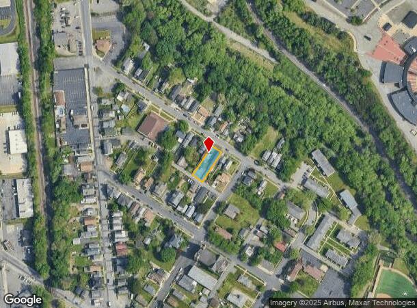  511 Emmett St, Scranton, PA Parcel Map