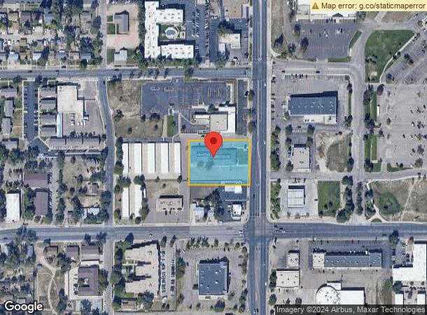  1120 N Circle Dr, Colorado Springs, CO Parcel Map