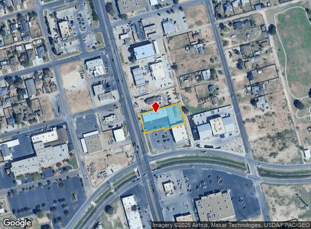  2304 N Big Spring St, Midland, TX Parcel Map
