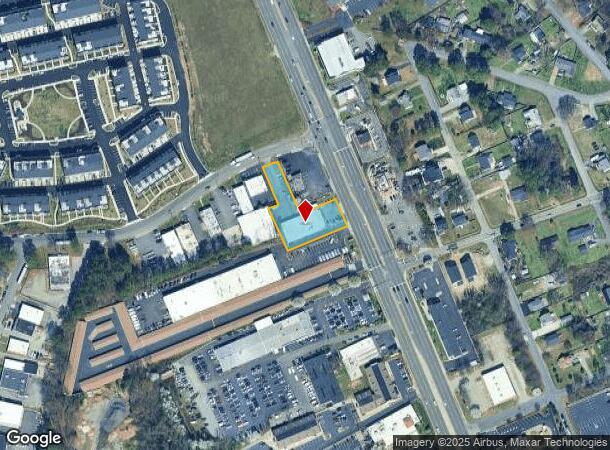  7219 W Broad St, Henrico, VA Parcel Map