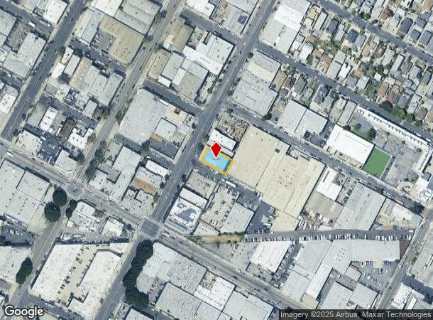 3220 S Main St, Los Angeles, CA Parcel Map