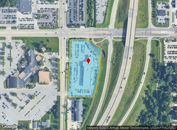  2728 S Main St, Cedar Falls, IA Parcel Map