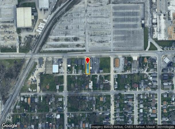  2125 Taylor St, Fort Wayne, IN Parcel Map