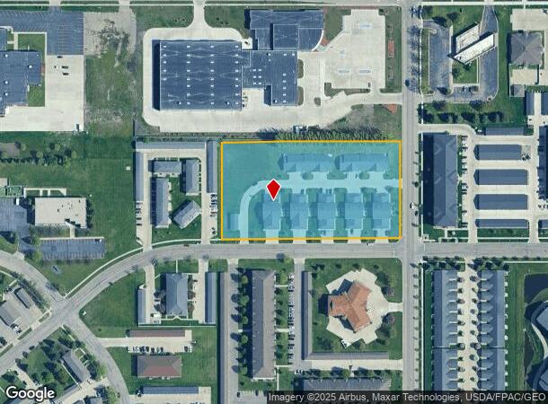  1302 Belsly Blvd, Moorhead, MN Parcel Map