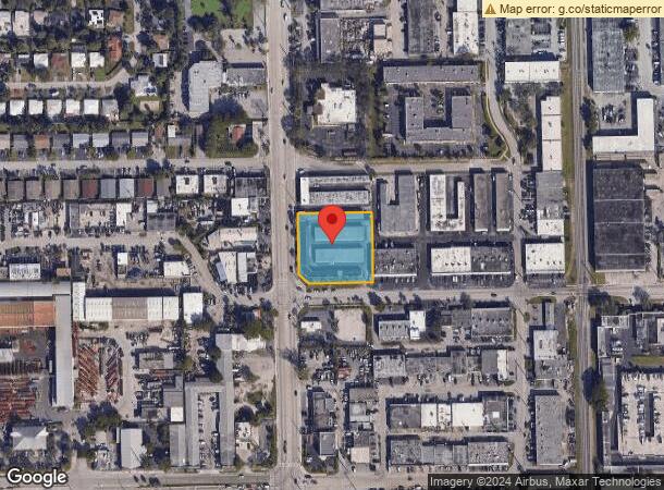  4500 N Dixie Hwy, Oakland Park, FL Parcel Map