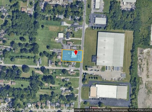 3599 Lockbourne Rd, Columbus, OH Parcel Map