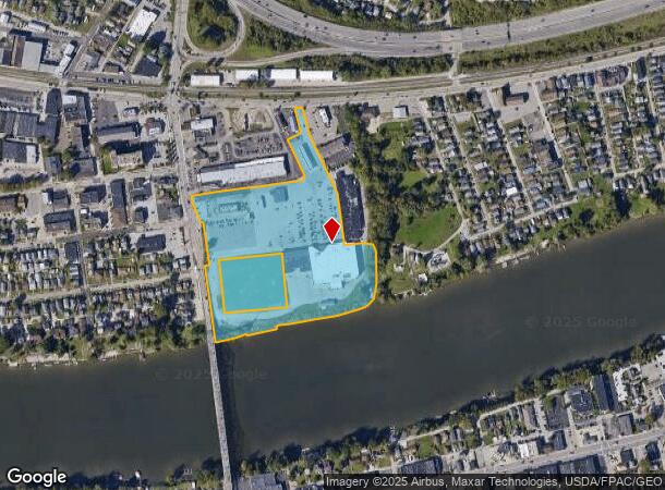 1 10Th St, Dunbar, WV Parcel Map