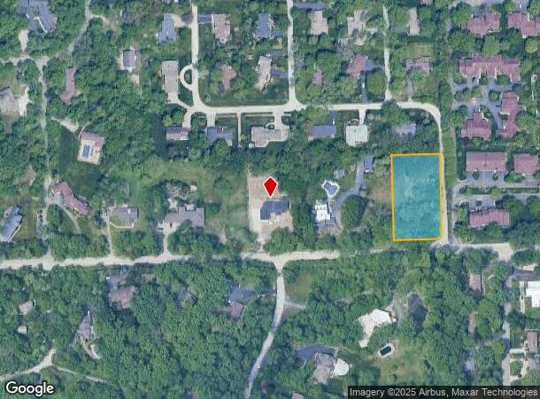  8200 W 119Th St, Palos Park, IL Parcel Map