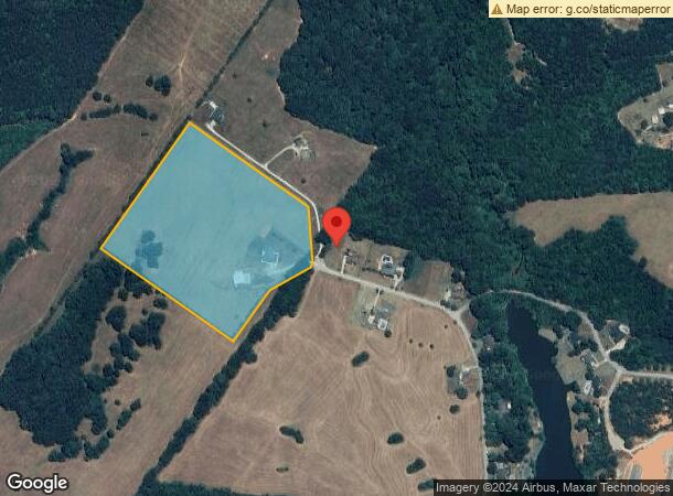  215 Mayflower Dr, Laurens, SC Parcel Map