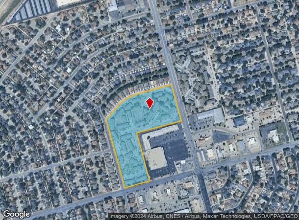  3417 N Midland Dr, Midland, TX Parcel Map