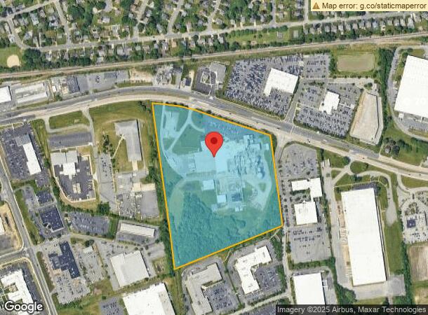 1301 Ogletown Rd, Newark, DE Parcel Map