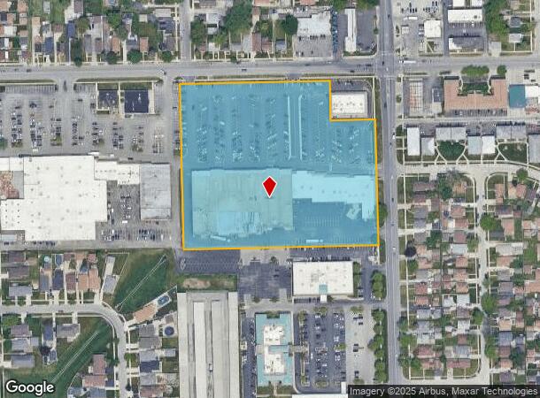  3243 W 115Th St, Merrionette Park, IL Parcel Map