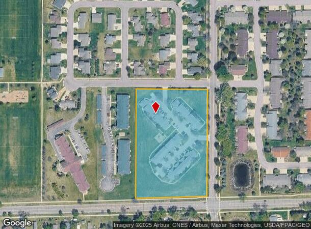  1811 Vista View Dr, Saint Peter, MN Parcel Map