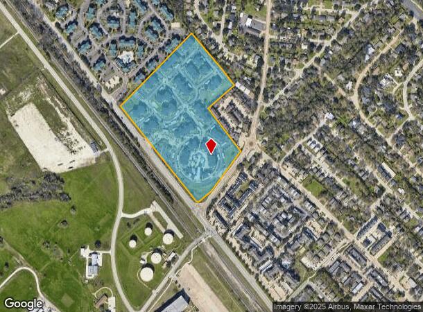  3803 Wellborn Rd, Bryan, TX Parcel Map