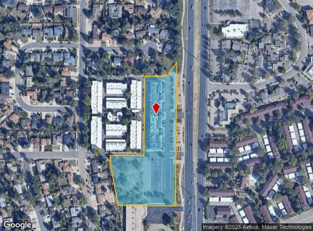  1930 N Academy Blvd, Colorado Springs, CO Parcel Map