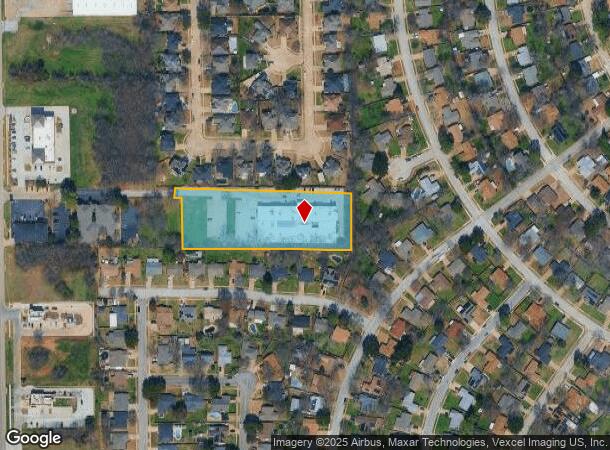 901 Clinic Dr, Euless, TX Parcel Map