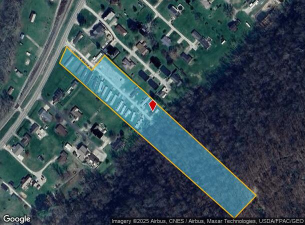 Davenport Rt 2 St, WV Parcel Map