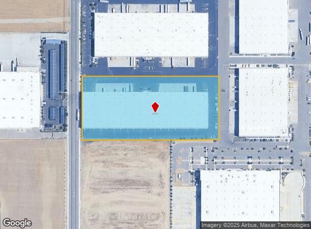 3480 S East Ave, Fresno, CA Parcel Map