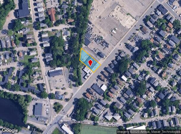  548B Park Ave, Worcester, MA Parcel Map