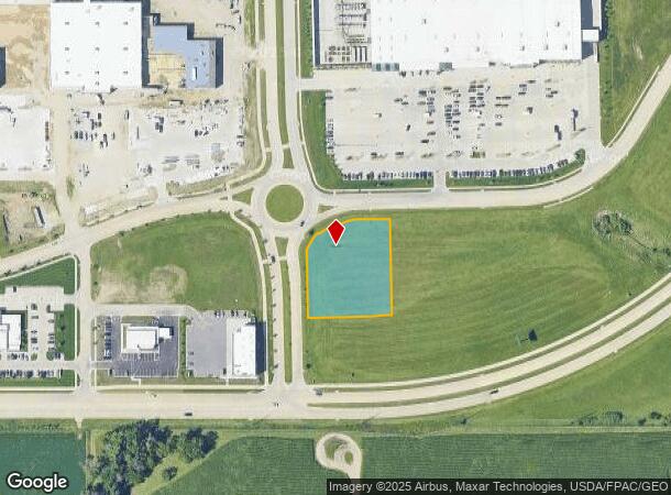 1050 Brandilynn Blvd, Cedar Falls, IA Parcel Map