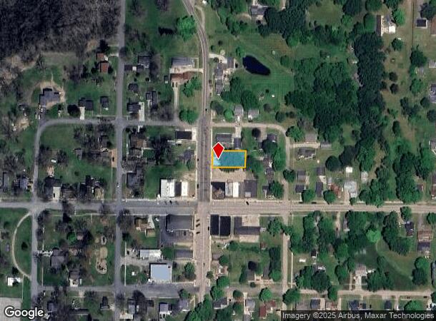 124 N Maple St, Maple Rapids, MI Parcel Map