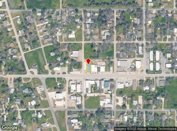 126 W Main St, Quinlan, TX Parcel Map