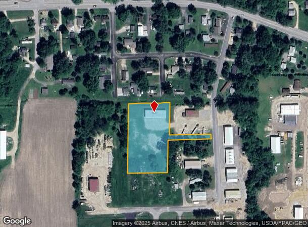 205 Utility St, Ellsworth, WI Parcel Map