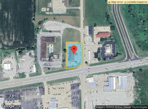  1800 W Main St, Salem, IL Parcel Map