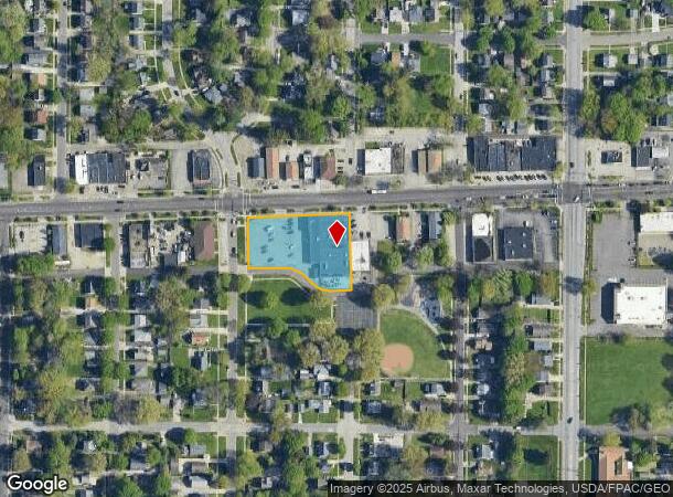 1375 Copley Rd, Akron, OH Parcel Map