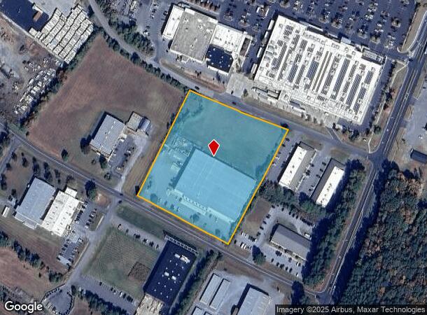 824 Chesapeake Dr, Cambridge, MD Parcel Map