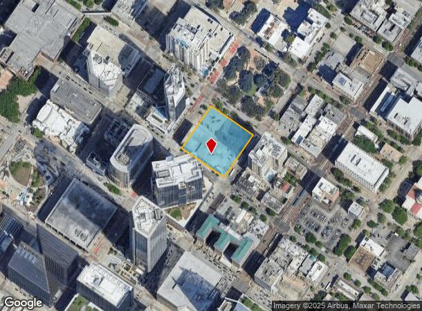  800 Preston St, Houston, TX Parcel Map