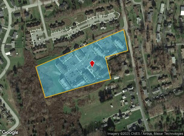  504 Village Way, Somerset, PA Parcel Map