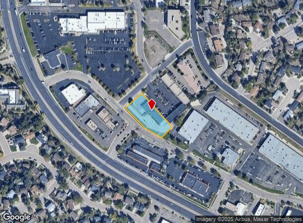  2253 La Montana Way, Colorado Springs, CO Parcel Map