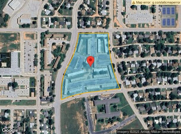  2401 N Willis St, Abilene, TX Parcel Map