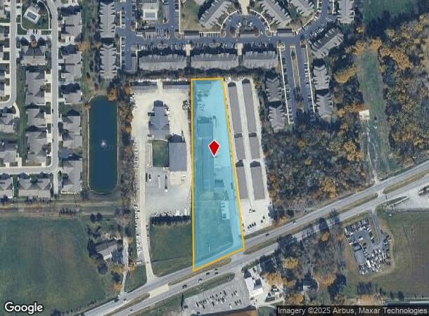  5778 E Us Highway 40, Plainfield, IN Parcel Map