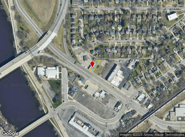  1117 Mishawaka Ave, South Bend, IN Parcel Map