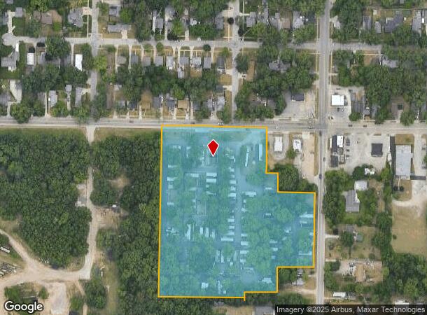  2481 W Sherman Blvd, Norton Shores, MI Parcel Map
